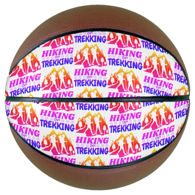 Hiking or Trekking Basketball (Front)