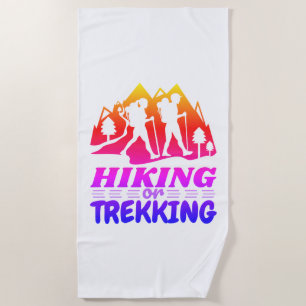 Hiking or Trekking Beach Towel