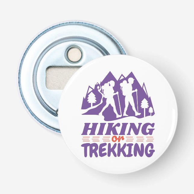 Hiking or Trekking Bottle Opener (Front)
