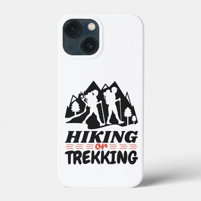 Hiking or Trekking Case-Mate iPhone Case (Back)