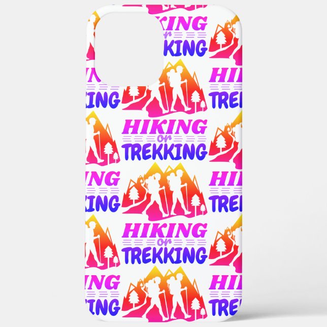 Hiking or Trekking Case-Mate iPhone Case (Back)