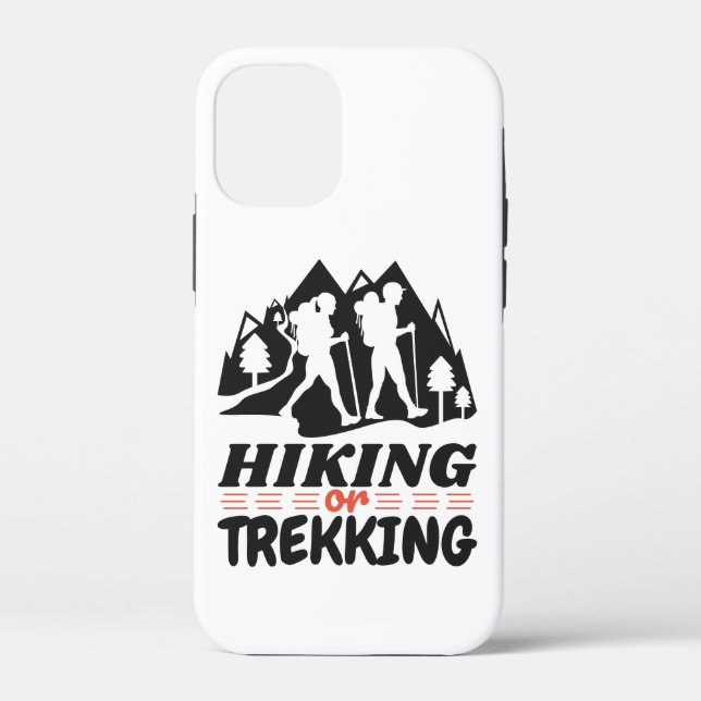 Hiking or Trekking Case-Mate iPhone Case (Back)