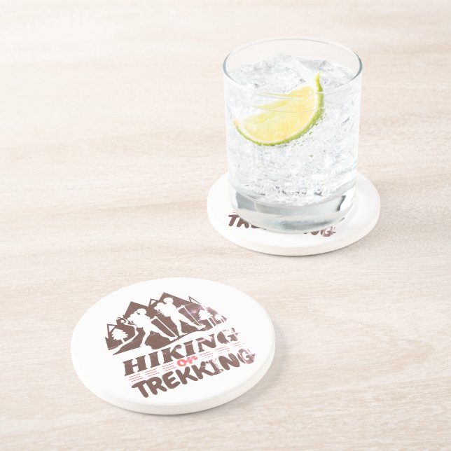 Hiking or Trekking Coaster (Side)