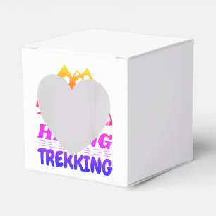 Hiking or Trekking Favor Box