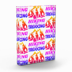 Hiking or Trekking Photo Block