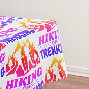 Hiking or Trekking Tablecloth