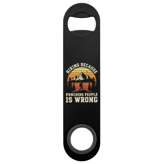 Hiking Outdoor Funny Hiker Bar Key (Front)