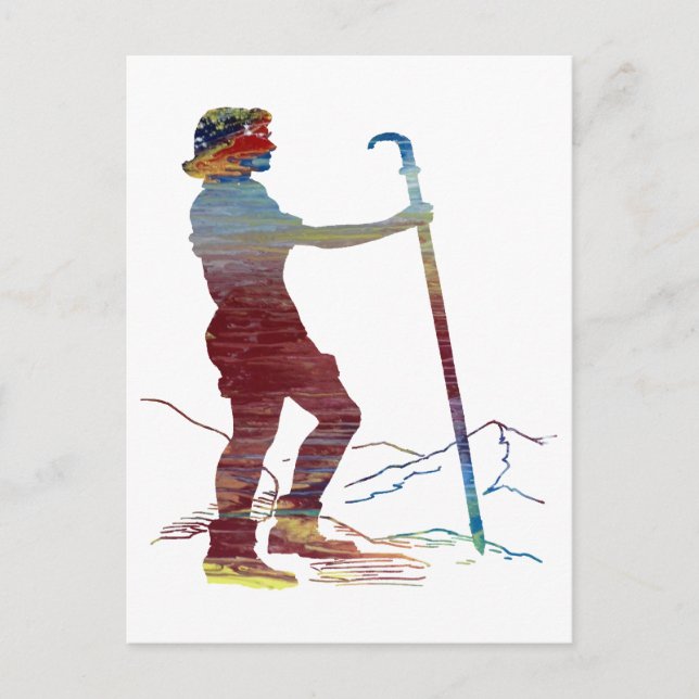 Hiking Postcard (Front)