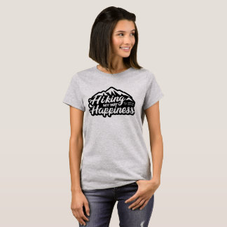Hiking Saying: Your Trail to Happiness Awaits T-Shirt