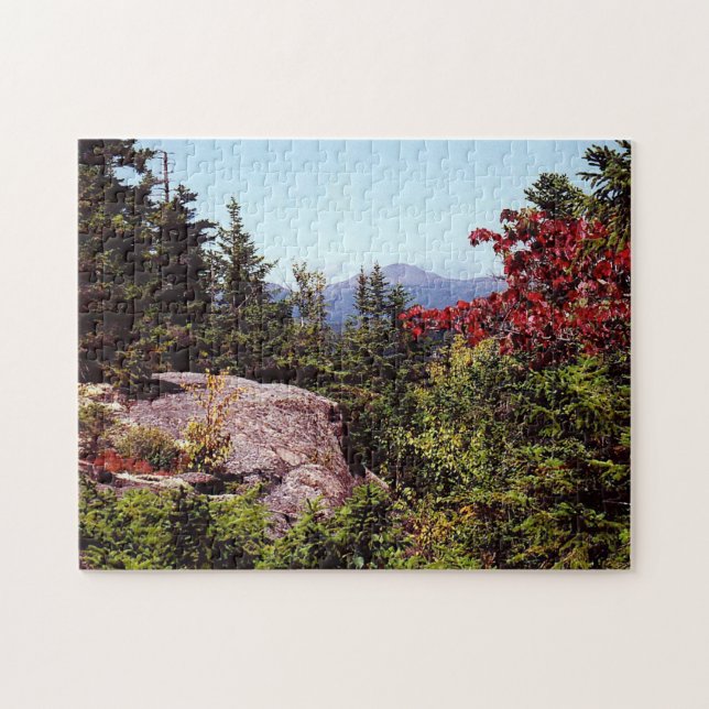 Hiking Scenic White Mountains New Hampshire Puzzle (Horizontal)