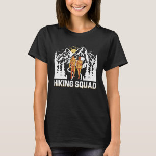Hiking Squad Camping Hiking Team Outdoor Activity  T-Shirt