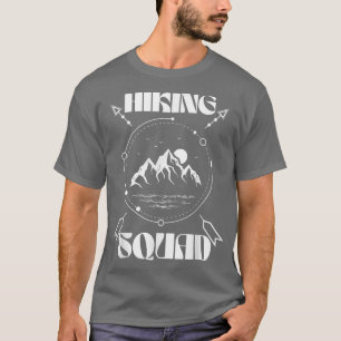 Hiking Squad, Matching Family Camp, Happy Camper, T-Shirt