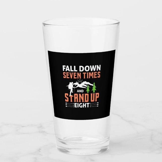 Hiking Stand Up Eight Glass (Front)