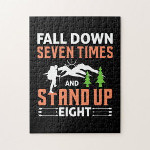 Hiking Stand Up Eight Jigsaw Puzzle