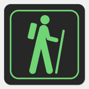 Hiking Sticker