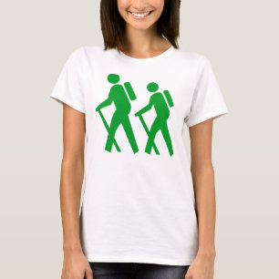 Hiking Symbol Hiking Symbol T-Shirt