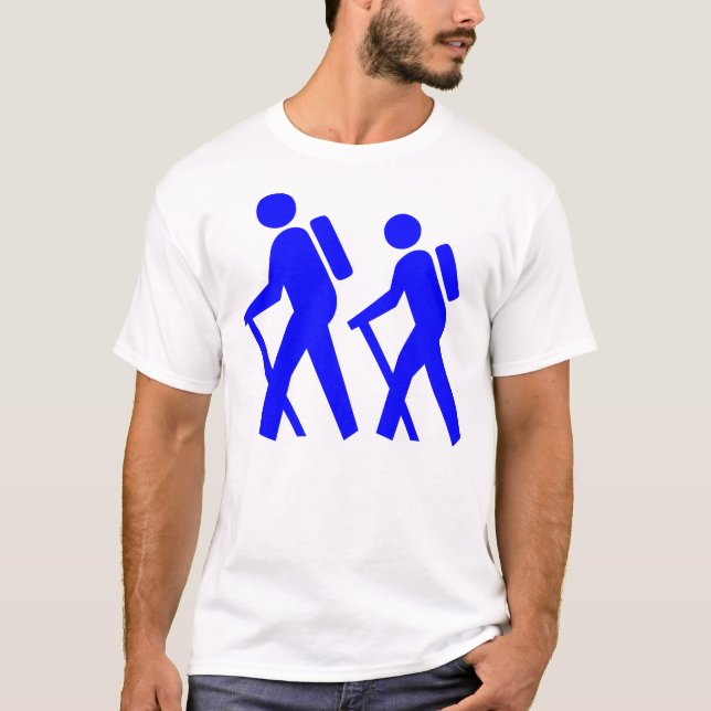 Hiking Symbol T-Shirt (Front)