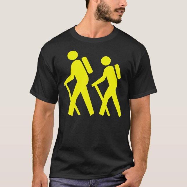 Hiking Symbol T-Shirt (Front)