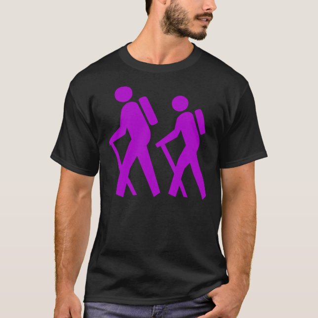 Hiking Symbol T-Shirt (Front)