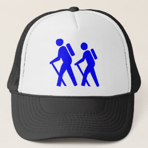 Hiking Symbol Trucker Hat