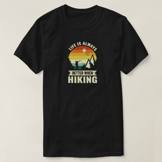 Hiking T-Shirt (Design Front)