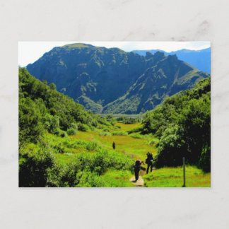 Hiking Thórsmörk, Iceland Postcard