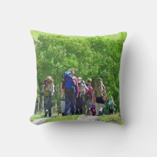 HIKING THROW PILLOW
