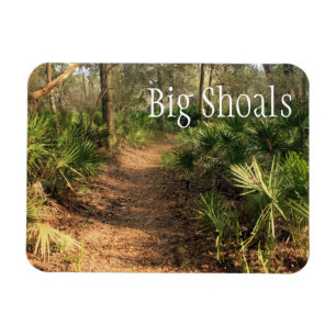 Hiking Trail, Big Shoals State Park, Florida Magnet