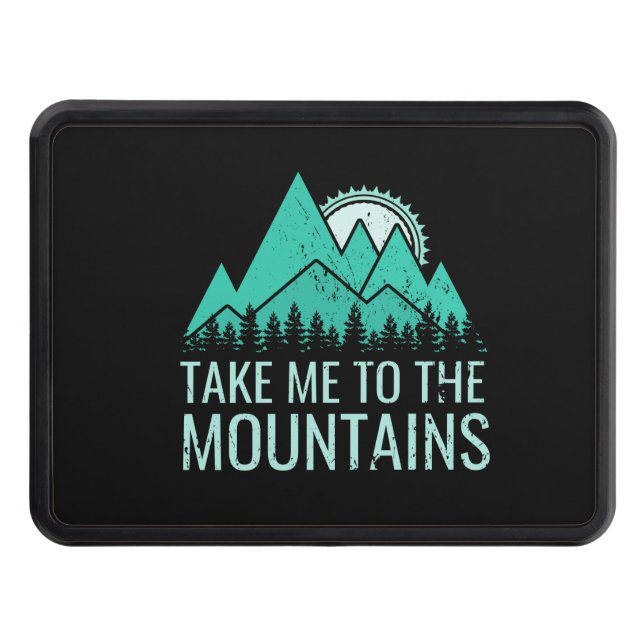 Hiking Trailer Hitch Cover (Front)