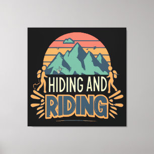 Hiking Where Journeys Become Adventures Canvas Print