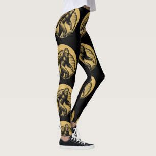 Hiking with Bigfoot Leggings