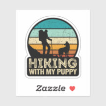 hiking with my puppy