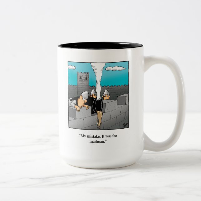 Hilaried National Postal Workers Day Mug Cadeau (Droit)