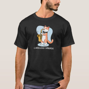 Hilarious cat plays saxophone T-Shirt