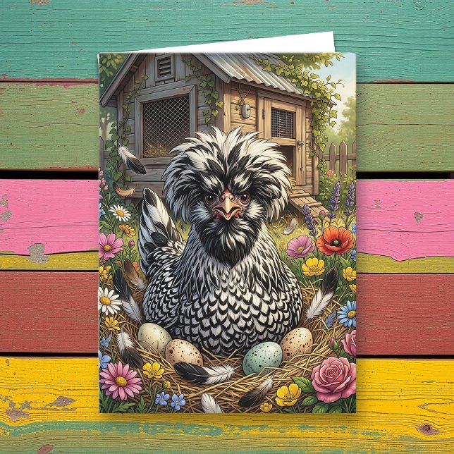 Hilarious Chicken Puns | Checking in on a Friend Card (Creator Uploaded)