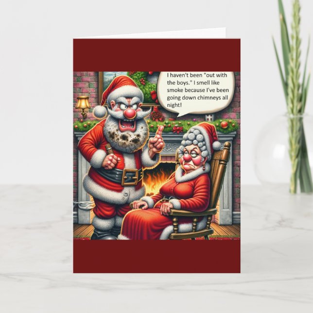 Hilarious Christmas Card (Front)