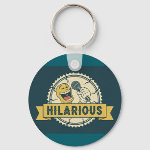 Hilarious Comedy Keychain