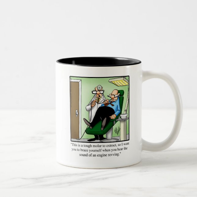 Hilarious Dentist Humour Coffee Mug Gift  (Right)