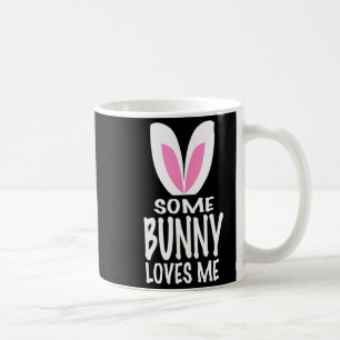 Hilarious easter t- shirts - some bunny loves me H Coffee Mug