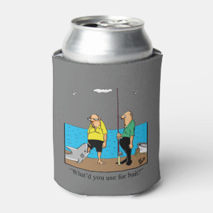 Hilarious Fishing Humour Can Cooler