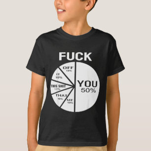 Hilarious For Cuss Word E Chart For Serial Swearer T-Shirt