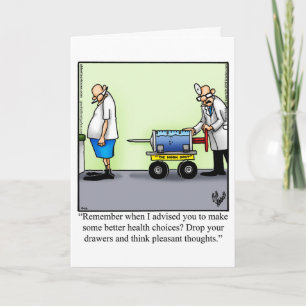 Hilarious Get Well Greeting Card