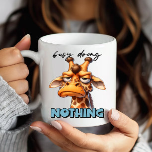 Hilarious Giraffe Humour Animal Lover Gift Mug