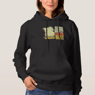 Hilarious Guess What Chicken Butt Farm Girl Joke F Hoodie