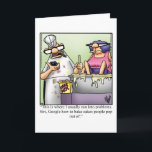 Hilarious Happy Birthday Greeting Card<br><div class="desc">Enjoy spreading the laughter with this hilarious happy birthday greeting card by artist Bill Abbott; send some laughs along with your best wishes for a happy birthday. Bill Abbott's cartoon "Spectickles" the internationally syndicated comic has also appeared in Hallmark U.K.,  Reader's Digest and other fine magazines!</div>