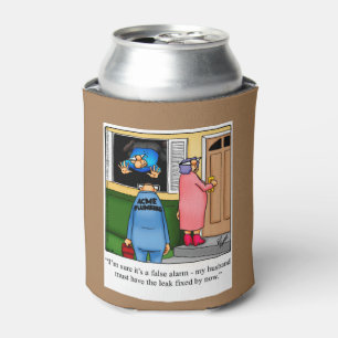 Hilarious Husband / Plumber Humour Can Cooler