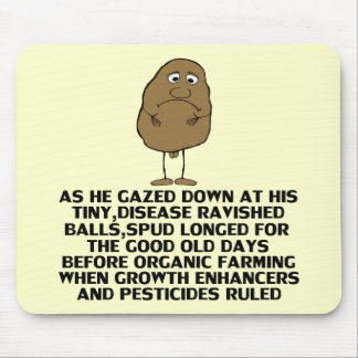 Hilarious joke mouse pad
