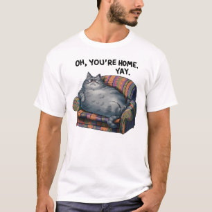 Hilarious Lazy Cat T-Shirt