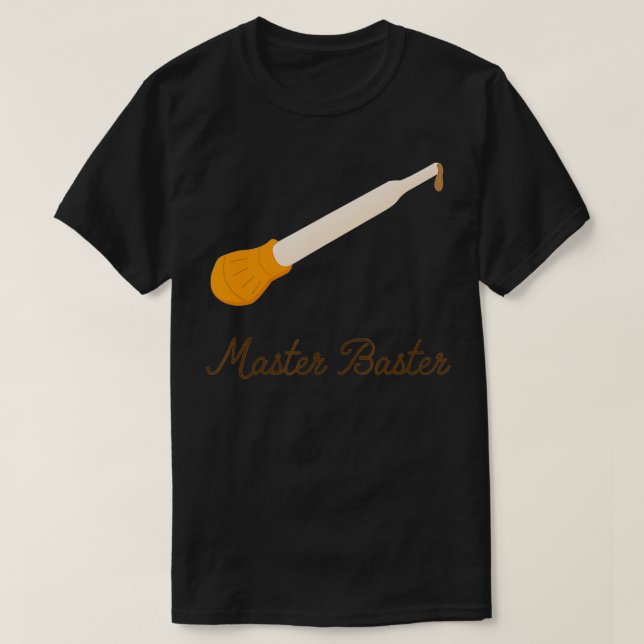 Hilarious Master Baster Thanksgiving  T-Shirt (Design Front)