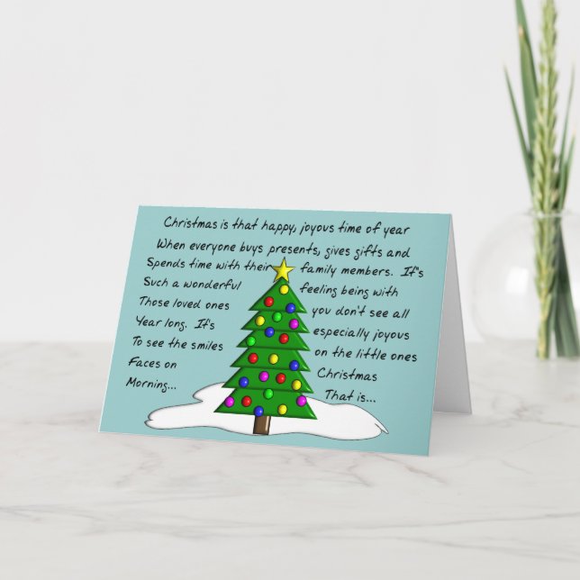 Hilarious Mean and Quirky Christmas Cards (Front)